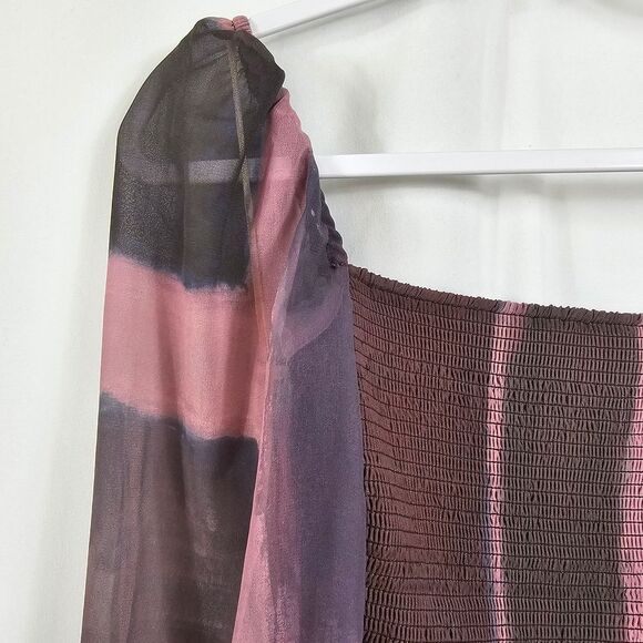 Aritzia Wilfred Tempest Mini Dress in Light Foxfire - Size M - Picture 3 of 9